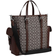 Coach Sprint Tote In Signature Jacquard - Sv/Oak/Maple