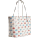 Coach City Tote Bag With Floral Print - Silver/Chalk Multi