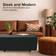 Sobro Smart Black Coffee Table 43.3x43.5"