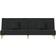 vidaXL 351902 Black Soffa 200cm 2-sits