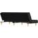 vidaXL 351902 Black Sofa 200cm 2 Seater