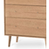 Torkelson Scandi Oiled Oak Chest of Drawer 72x95cm