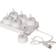 Star Trading Heat Flame Charge White LED-ljus 6cm