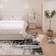 Loomed Modern Distressed Grey, Silver 80x150cm