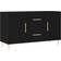 vidaXL Modern for Living Room and Bedroom Black Aparador 100x60cm