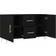 vidaXL Modern for Living Room and Bedroom Black Skænk 100x60cm