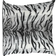 Plutus Brands Zebra Animal Complete Decoration Pillows White, Black (45.7x45.7cm)