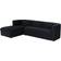 TOV Furniture Callie Black Sofa 111.8" 4 Seater