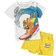 Shein TOM & JERRY X SHEIN Young Boy Cartoon Graphic Tee With Track Shorts