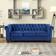 House of Hampton Abdulhameed Light Blue Sofa 82" 2 5 Seater