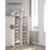 Songmics ULPC035W01 White Shoe Rack 32.7x61.4" 10