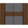 Zipcode Design Debarr 4 Door Brown/Grey Kleiderschrank 270.3x210cm