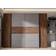 Zipcode Design Debarr 4 Door Brown/Grey Kleiderschrank 270.3x210cm