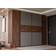 Zipcode Design Debarr 4 Door Brown/Grey Kleiderschrank 270.3x210cm