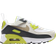 Nike Air Max 90 EasyOn PSV - White/Cyber/Dark Smoke Grey/Khaki