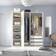 IKEA PAX/VIKANES White Garderob 175x201.2cm