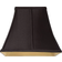 Springcrest Square Curved Bavarian Black Small Shade 11"