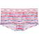 PINK Logo Boyshort Panty - Optic White Flag Stripe Print