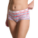 PINK Logo Boyshort Panty - Optic White Flag Stripe Print