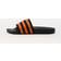 adidas Adilette Badslippers - Core Black/Orange