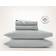 Boll & Branch Percale Hemmed Sheet Set, Queen Lenzuolo Blu