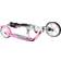 Hudora Big Wheel 205 Scooter White/Pink