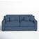 Birch Lane Rhodes Classic Indigo Denim Sofa 94.5" 2 Seater