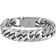 Esquire Polished Wide Curb Link Bracelet - Silver