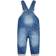 Kidscool Space Infant Embroidered Fashion Jeans Overalls - Blue
