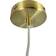 DYBERG LARSEN Silvia D25 Opal/Brass Lampada a Sospensione 25cm