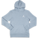 Nike Big Kid's Jordan MJ Essentials Pullover Hoodie - Blue/Grey (95C551-B18)