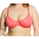 PINK Wear Everywhere Unlined Demi Bra - Crazy For Coral