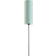 Ebern Designs Florencja Mint Green/Black Floor Lamp 165cm