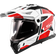 LS2 Adventurehjelm MX702 Pioneer II Hill - Hvit/Rød