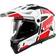 LS2 Adventurehjelm MX702 Pioneer II Hill - Hvit/Rød