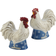 Certified International Gilded Rooster 3D Pepper Mill, Salt Mill 2pcs 4.5"