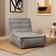 ICON Otto Lounger Charcoal Grey Sofa 76cm 1 Seater