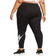 Nike Sportswear Classics High-Waisted Graphic Leggings Plus Size - Black/White