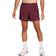 Nike Stride Dri-FIT 5" Brief-Lined Running Shorts - Bordeaux/Silver