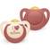 Nuk for nature baby dummy 6-18 months sustainable rubber soothers pack 2
