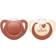 Nuk for nature baby dummy 6-18 months sustainable rubber soothers pack 2