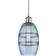 Innovations Lighting Vaz Brushed Satin Nickel/Princess Blue Pendant Lamp 6"