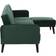 Premier Housewares Serene Green Sofa 269cm 3-Sitzer