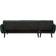 Premier Housewares Serene Green Sofa 269cm 3-Sitzer