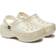 Crocs Classic Platform Glitter Clog - Chalk