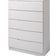 One Call Furniture Legato Light Grey Chest of Drawer 76x111cm