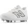 New Balance Kid's 4040v7 Rubber Molded - Optic White with Raincloud