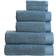 Christy Luxe Guest Towel Blue (76x40cm)