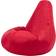 Bean Bag Bazaar Recliner Gaming Red Puf