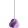 Crème Atelier Soft Serve Chrome / Lavender Sorbet Pendant Lamp ∅ 25cm